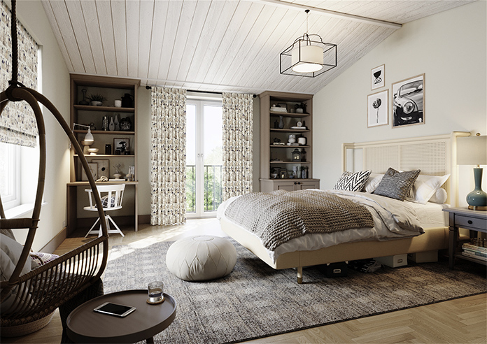 Magic Castle, Stone - Made to Measure Curtains - Image 7